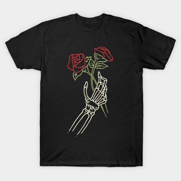 Flower Gift Valentines Fashion Tshirt T-Shirt by evergreen_brand